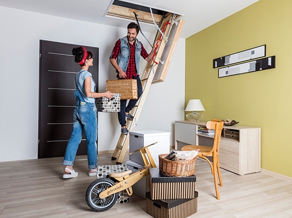 Padlásfeljáró létrák teherbírása